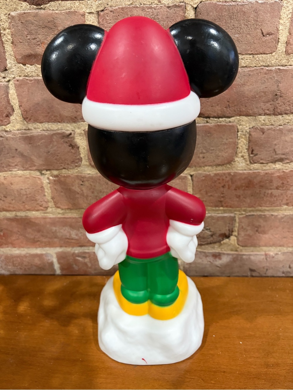 Gemmy Disney Mickey Mouse Christmas Holiday Blow Mold - Picture 5 of 7